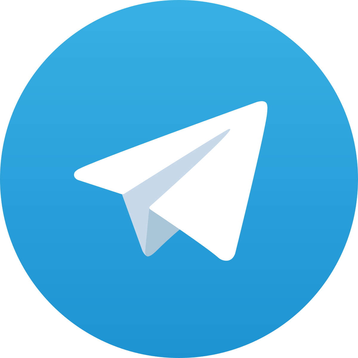 Telegram messaging app icon - Message Midego on Telegram